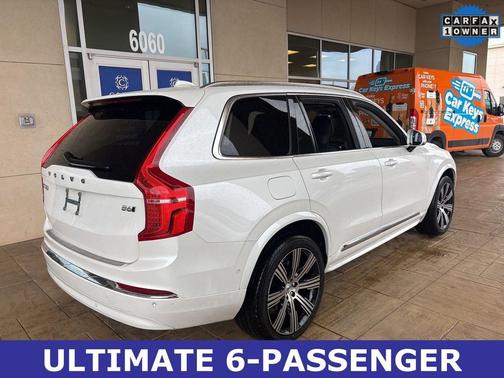 Crystal White Metallic 2024 Volvo XC90 Ultimate