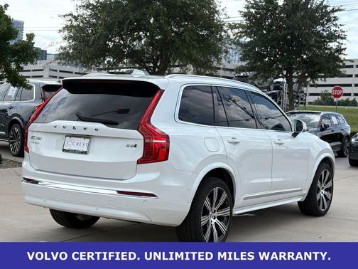Crystal White Metallic 2024 Volvo XC90 Ultimate