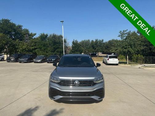 Pyrite Silver Metallic 2023 Volkswagen Tiguan 2.0T SE R-Line Black