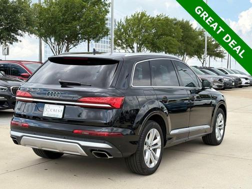 Mythos Black Metallic 2025 Audi Q7 55 Premium Plus
