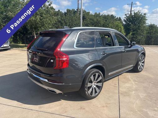 Savile Gray Metallic 2021 Volvo XC90 Recharge Plug-In Hybrid T8 Inscription 6 Passenger