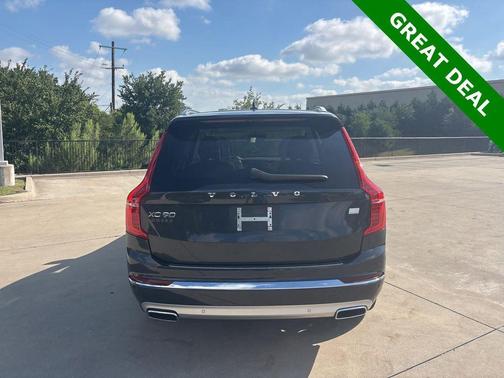 Savile Gray Metallic 2021 Volvo XC90 Recharge Plug-In Hybrid T8 Inscription 6 Passenger