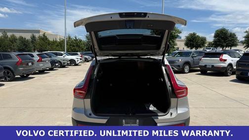 Silver Dawn Metallic 2025 Volvo XC40 B5 Plus Bright Theme