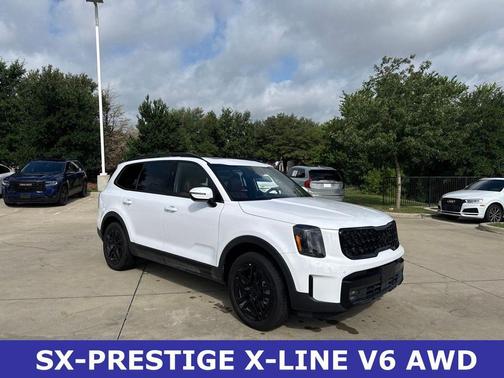 Glacial White Pearl 2025 Kia Telluride SX-Prestige X-Line