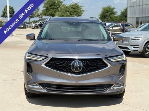 Liquid Carbon Metallic 2022 Acura MDX Advance Package