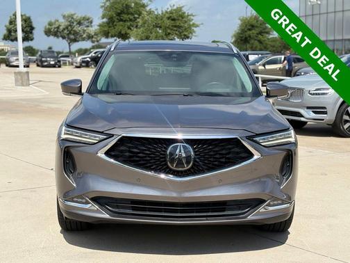 Liquid Carbon Metallic 2022 Acura MDX Advance Package