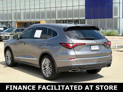 Liquid Carbon Metallic 2022 Acura MDX Advance Package