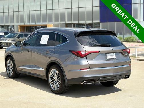 Liquid Carbon Metallic 2022 Acura MDX Advance Package