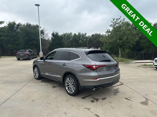 Liquid Carbon Metallic 2022 Acura MDX Advance Package