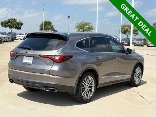 Liquid Carbon Metallic 2022 Acura MDX Advance Package