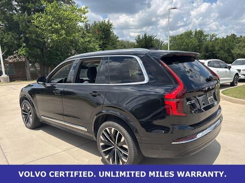 Onyx Black Metallic 2025 Volvo XC90 B6 Plus 7-Seater