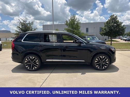 Onyx Black Metallic 2025 Volvo XC90 B6 Plus 7-Seater