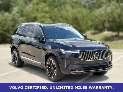 Onyx Black Metallic 2025 Volvo XC90 B6 Plus 7-Seater