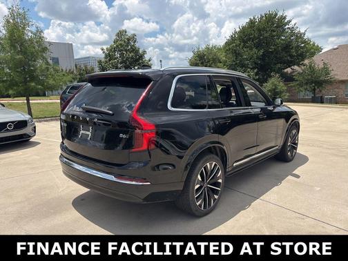 Onyx Black Metallic 2025 Volvo XC90 B6 Plus 7-Seater