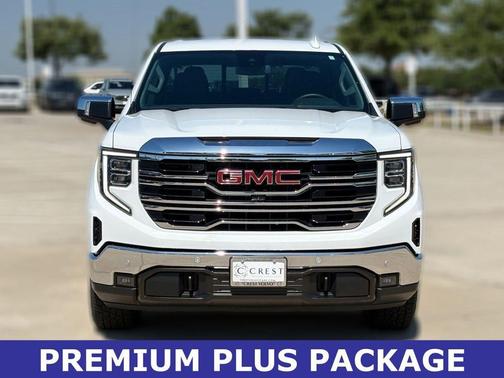 Summit White 2024 GMC Sierra 1500 SLT