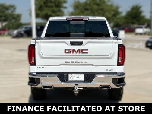 Summit White 2024 GMC Sierra 1500 SLT