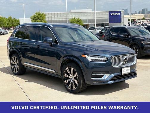Denim Blue Metallic 2024 Volvo XC90 B6 Plus Bright Theme 6-Seater