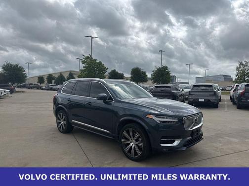 Denim Blue Metallic 2024 Volvo XC90 B6 Plus Bright Theme 6-Seater