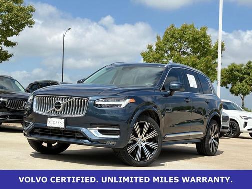 Denim Blue Metallic 2024 Volvo XC90 B6 Plus Bright Theme 6-Seater