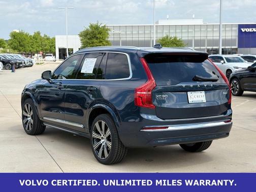 Denim Blue Metallic 2024 Volvo XC90 B6 Plus Bright Theme 6-Seater