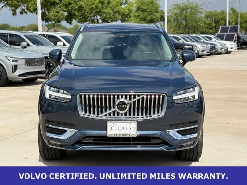 Denim Blue Metallic 2024 Volvo XC90 B6 Plus Bright Theme 6-Seater