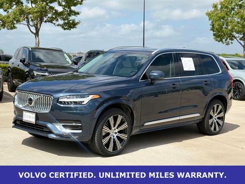 Denim Blue Metallic 2024 Volvo XC90 B6 Plus Bright Theme 6-Seater