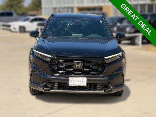 Crystal Black Pearl 2024 Honda CR-V Hybrid Sport FWD