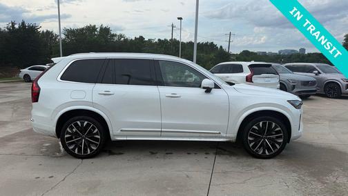 Crystal White Metallic 2025 Volvo XC90 B6 Plus 7-Seater