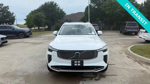 Crystal White Metallic 2025 Volvo XC90 B6 Plus 7-Seater