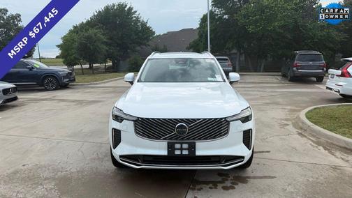 Crystal White Metallic 2025 Volvo XC90 B6 Plus 7-Seater