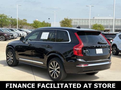Onyx Black Metallic 2023 Volvo XC90 B6 Plus 7-Seater