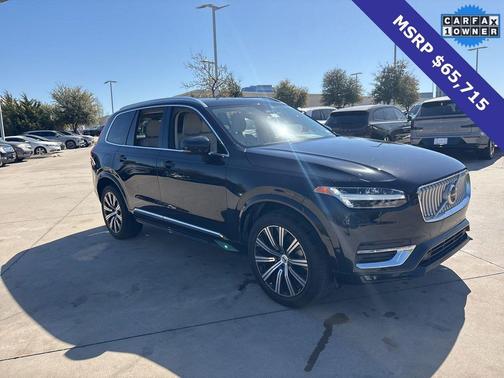Onyx Black Metallic 2023 Volvo XC90 B6 Plus 7-Seater
