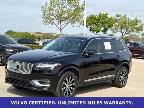 Onyx Black Metallic 2023 Volvo XC90 B6 Plus 7-Seater