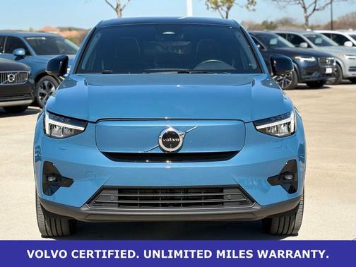 Fjord Blue Metallic 2023 Volvo C40 Recharge Pure Electric Twin Plus