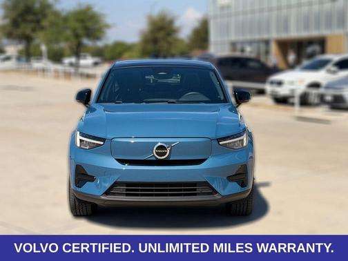 Fjord Blue Metallic 2023 Volvo C40 Recharge Pure Electric Twin AWD