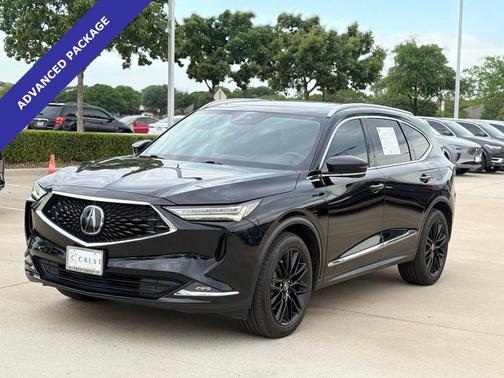 Majestic Black Pearl 2023 Acura MDX Advance