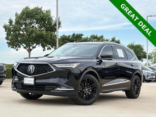 Majestic Black Pearl 2023 Acura MDX Advance
