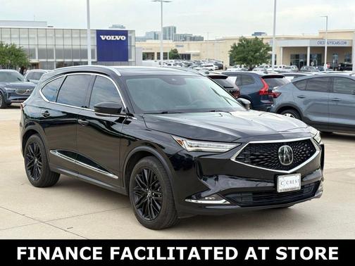 Majestic Black Pearl 2023 Acura MDX Advance