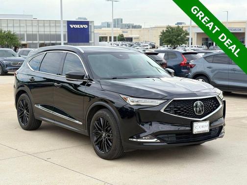 Majestic Black Pearl 2023 Acura MDX Advance