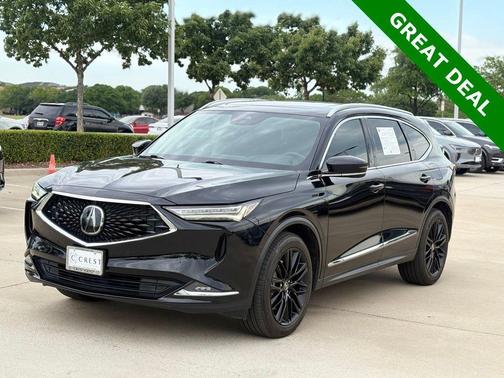 Majestic Black Pearl 2023 Acura MDX Advance