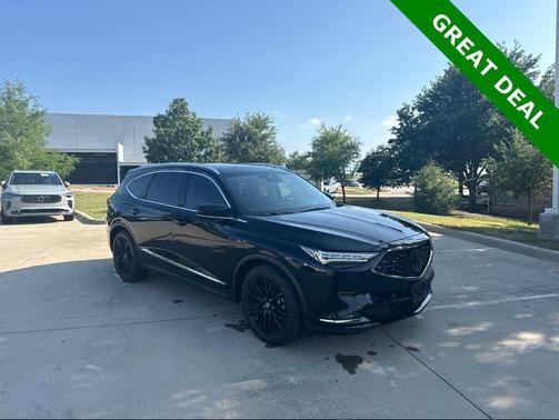 Majestic Black Pearl 2023 Acura MDX Advance