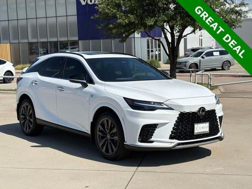 Ultra White 2023 Lexus RX 350 F SPORT Handling