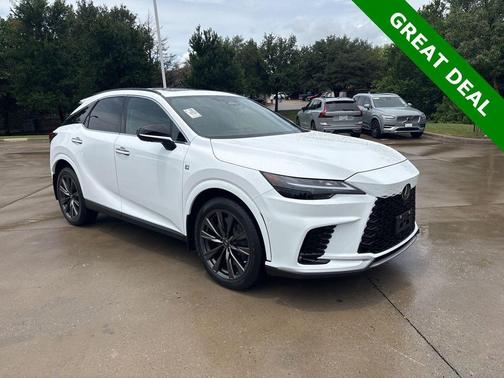 Ultra White 2023 Lexus RX 350 F SPORT Handling