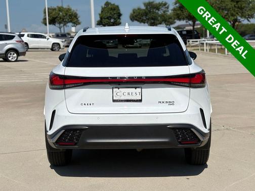 Ultra White 2023 Lexus RX 350 F SPORT Handling