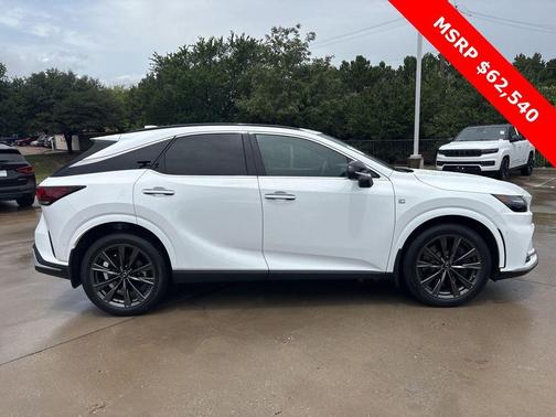 Ultra White 2023 Lexus RX 350 F SPORT Handling
