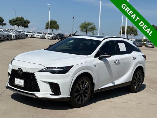 Ultra White 2023 Lexus RX 350 F SPORT Handling