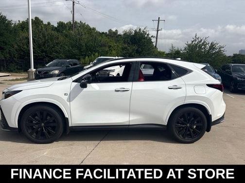 Ultra White 2024 Lexus NX 350 350 F Sport Handling