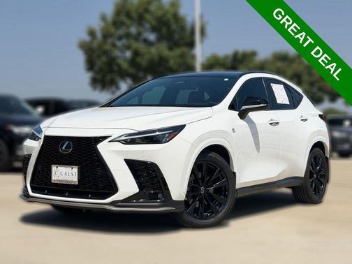 Ultra White 2024 Lexus NX 350 350 F Sport Handling