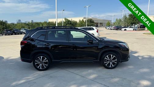 Crystal Black Silica 2023 Subaru Forester Limited