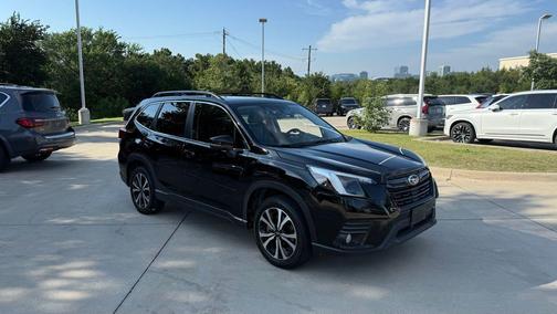 Crystal Black Silica 2023 Subaru Forester Limited